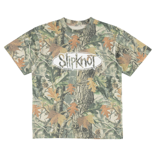 SLIPKNOT X WELCOME - Oval Logo Boxy Camo Tee