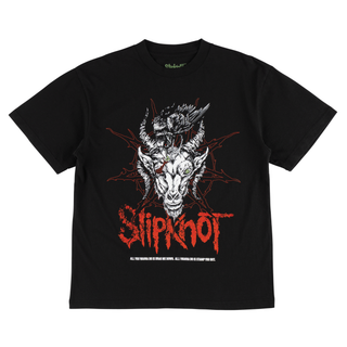 SLIPKNOT X WELCOME - Spit It Out Boxy Garment-Dyed Tee