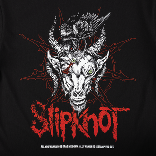 SLIPKNOT X WELCOME - Spit It Out Boxy Garment-Dyed Tee