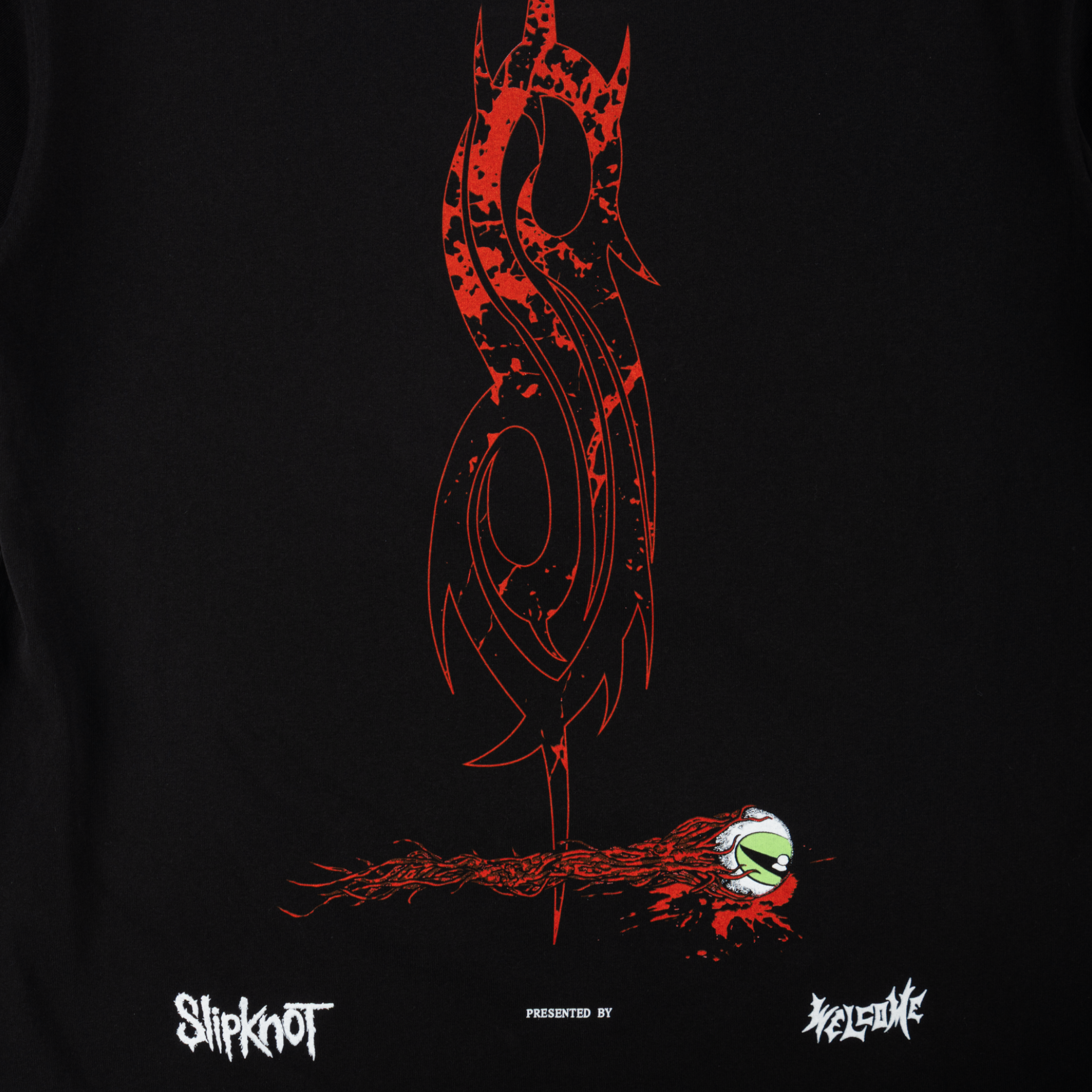 SLIPKNOT X WELCOME - Spit It Out Boxy Garment-Dyed Tee – Welcome SLIPKNOT X WELCOME - Spit It Out Boxy Garment-Dyed Tee – Welcome