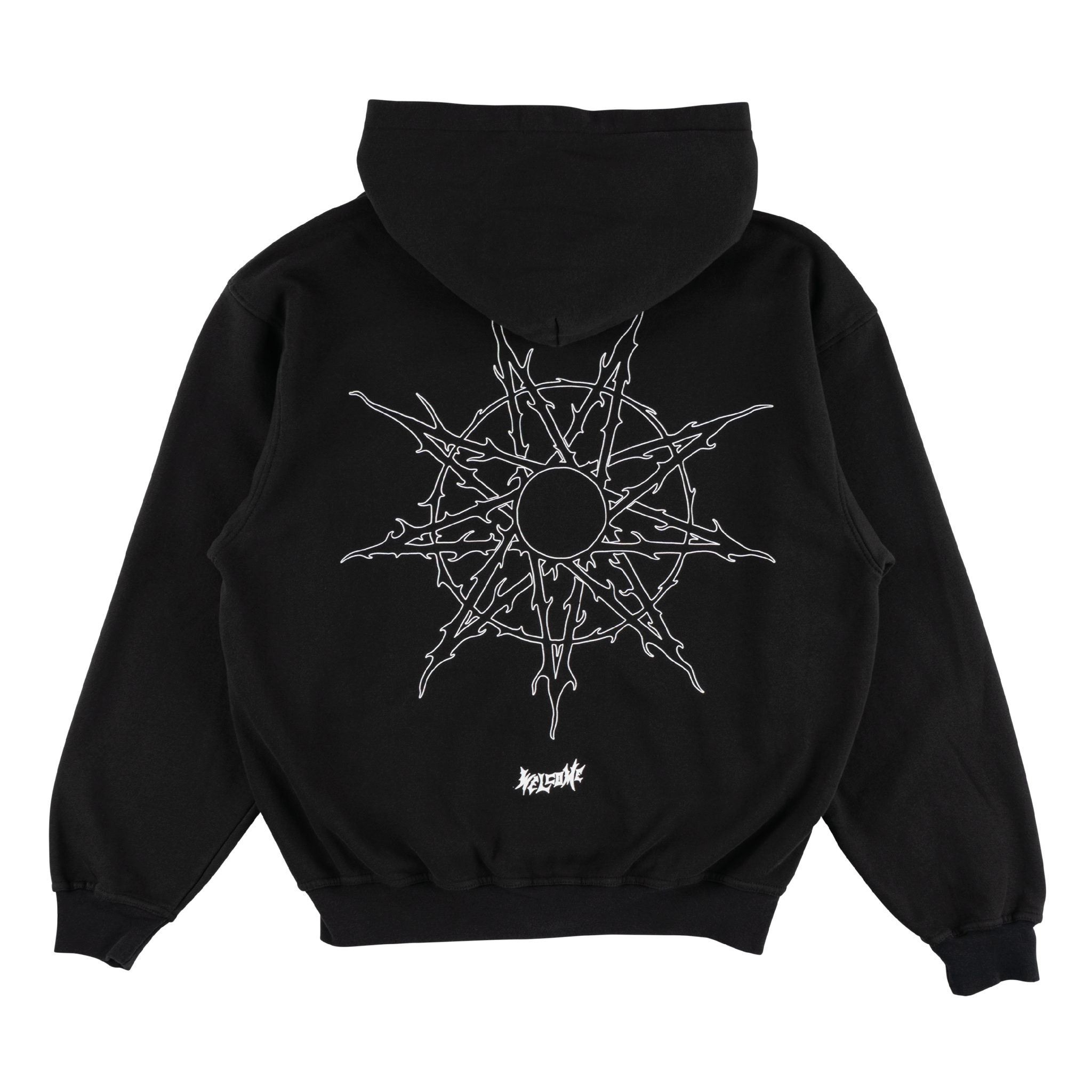 SLIPKNOT X WELCOME - Nonagram Zip Hoodie – Welcome Skateboards SLIPKNOT X WELCOME - Nonagram Zip Hoodie – Welcome Skateboards
