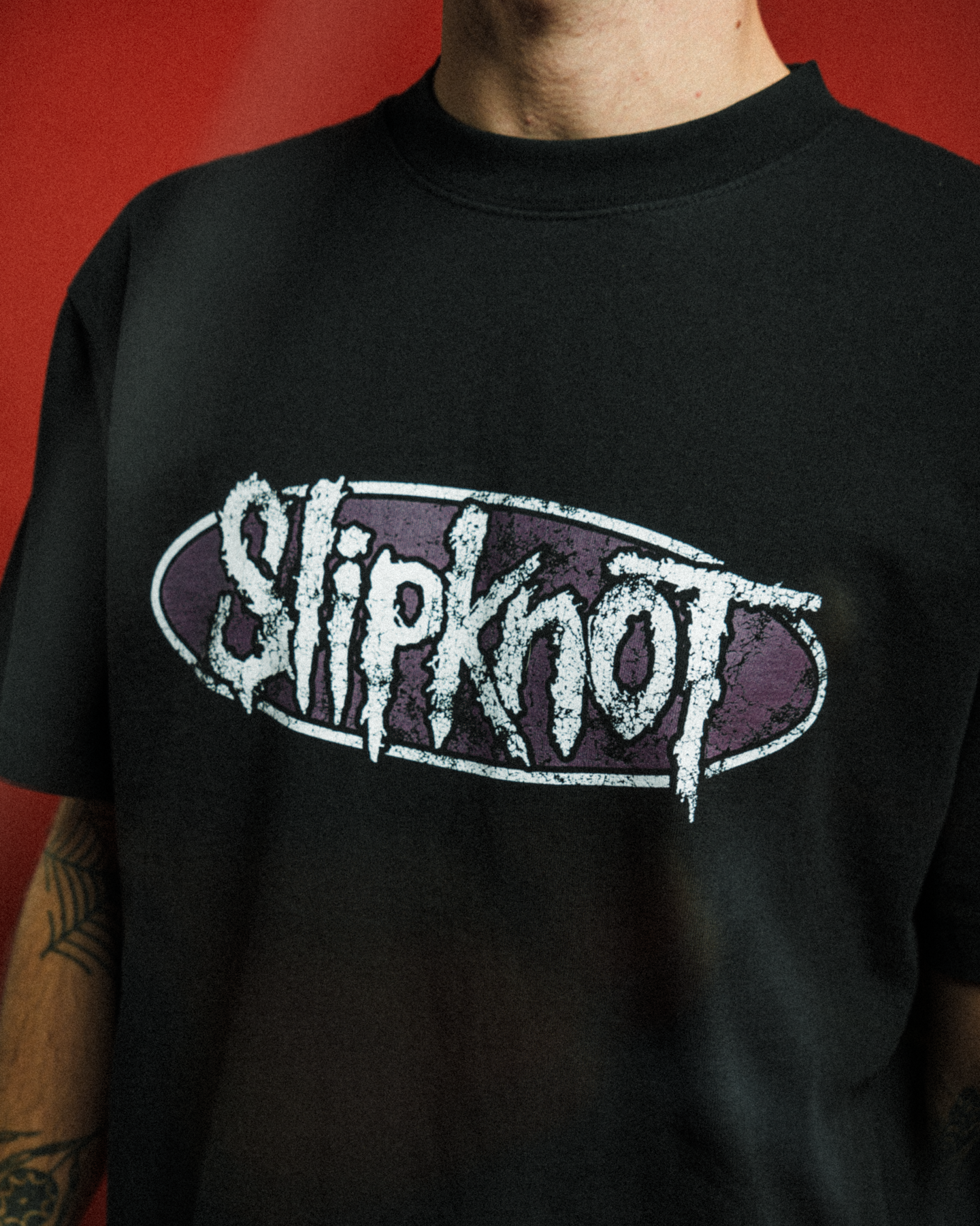 SLIPKNOT X WELCOME - Annihilation Boxy Garment-Dyed Tee – Welcome SLIPKNOT X WELCOME - Annihilation Boxy Garment-Dyed Tee – Welcome
