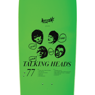 TALKING HEADS X WELCOME - Psycho on Boar - Green Dip - 10.125"