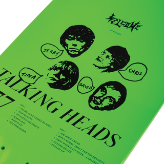 TALKING HEADS X WELCOME - Psycho on Boar - Green Dip - 10.125"