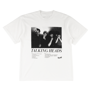 TALKING HEADS X WELCOME - Track List Tee