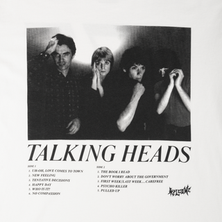 TALKING HEADS X WELCOME - Track List Tee