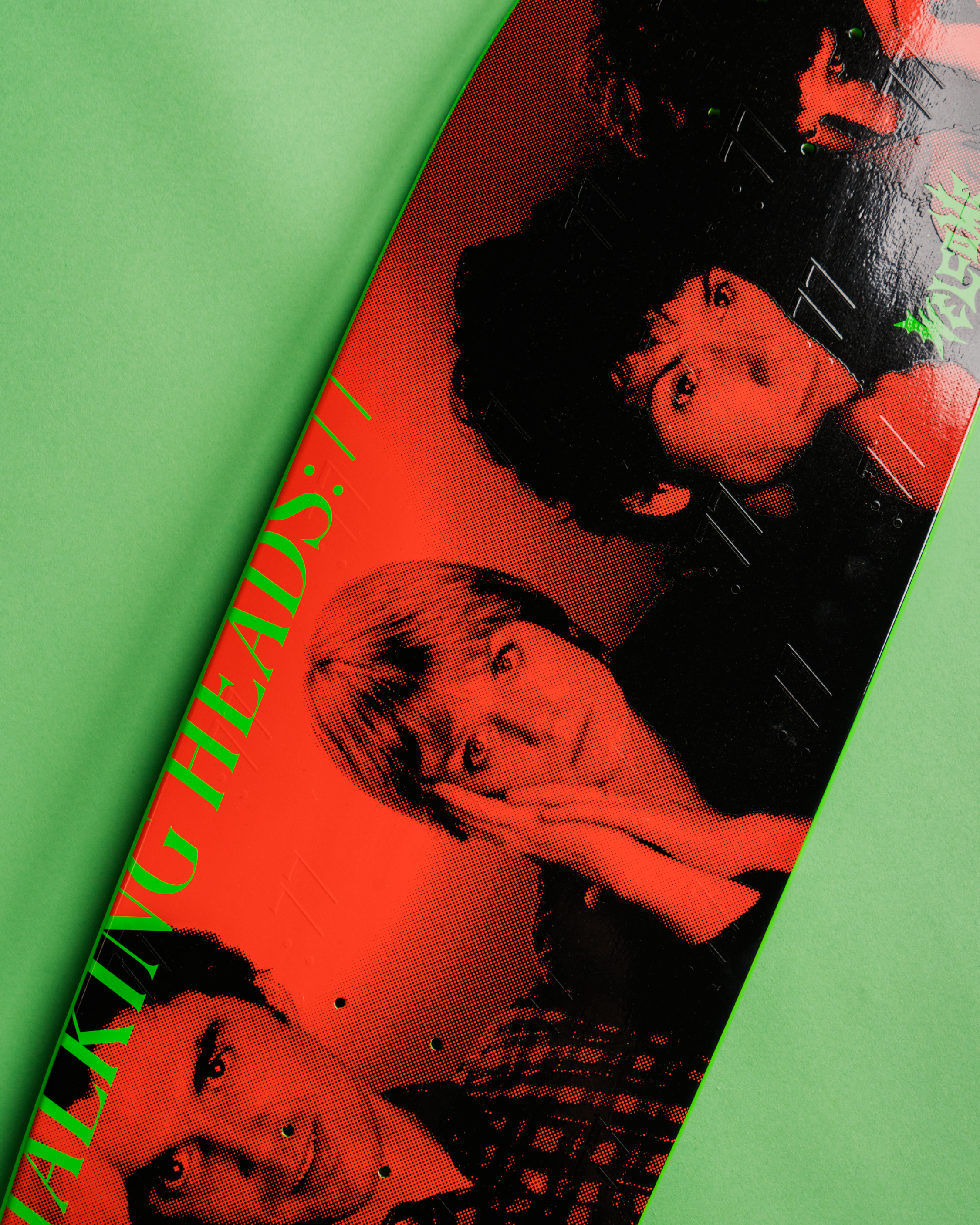 TALKING HEADS X WELCOME - Psycho on Boar - Green Dip - 10.125 TALKING HEADS X WELCOME - Psycho on Boar - Green Dip - 10.125