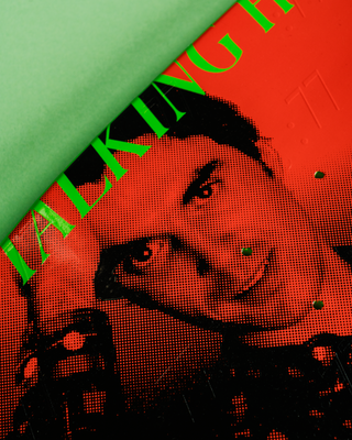 TALKING HEADS X WELCOME - Psycho on Boar - Green Dip - 10.125"