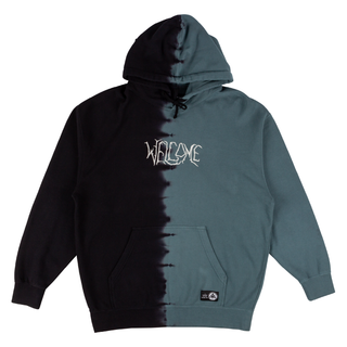 Chimera Dip-Dyed Hoodie - Black/Atlantic