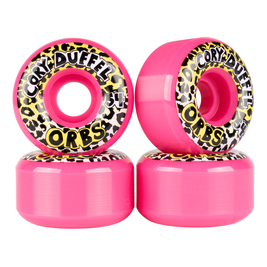 Orbs Corey Duffel Apparitions - 54mm - Hot Pink – Welcome Skateboards