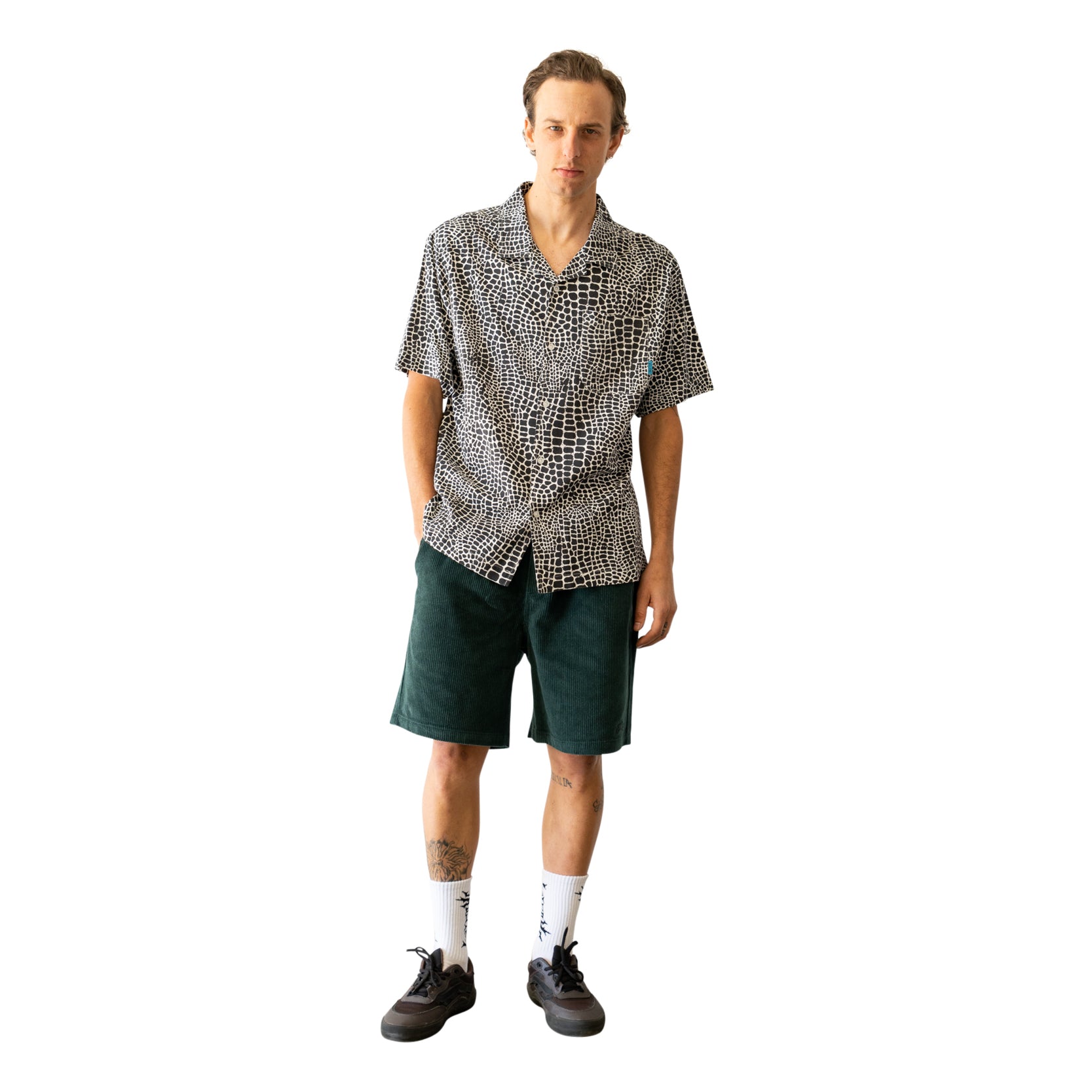 Hydra Corduroy Shorts - Spruce – Welcome Skateboards